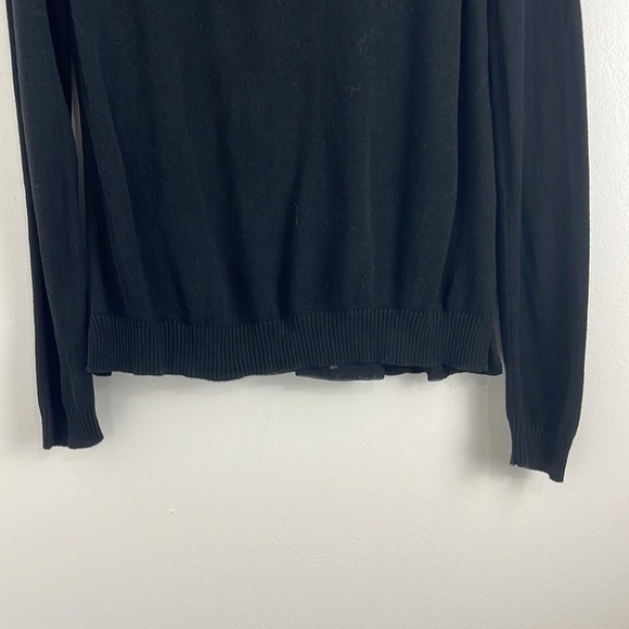 Mage Black Lace Crewneck Sweater - Picture 5 of 8